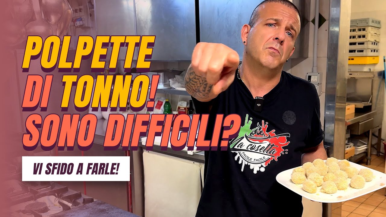 FACILISSIME polpettine di TONNO - Salva la CENA in 10 MINUTI