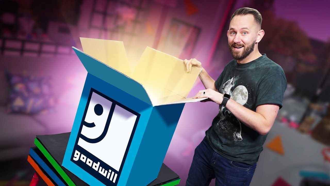 Мы купили ОГРОМНУЮ таинственную коробку Goodwill!
