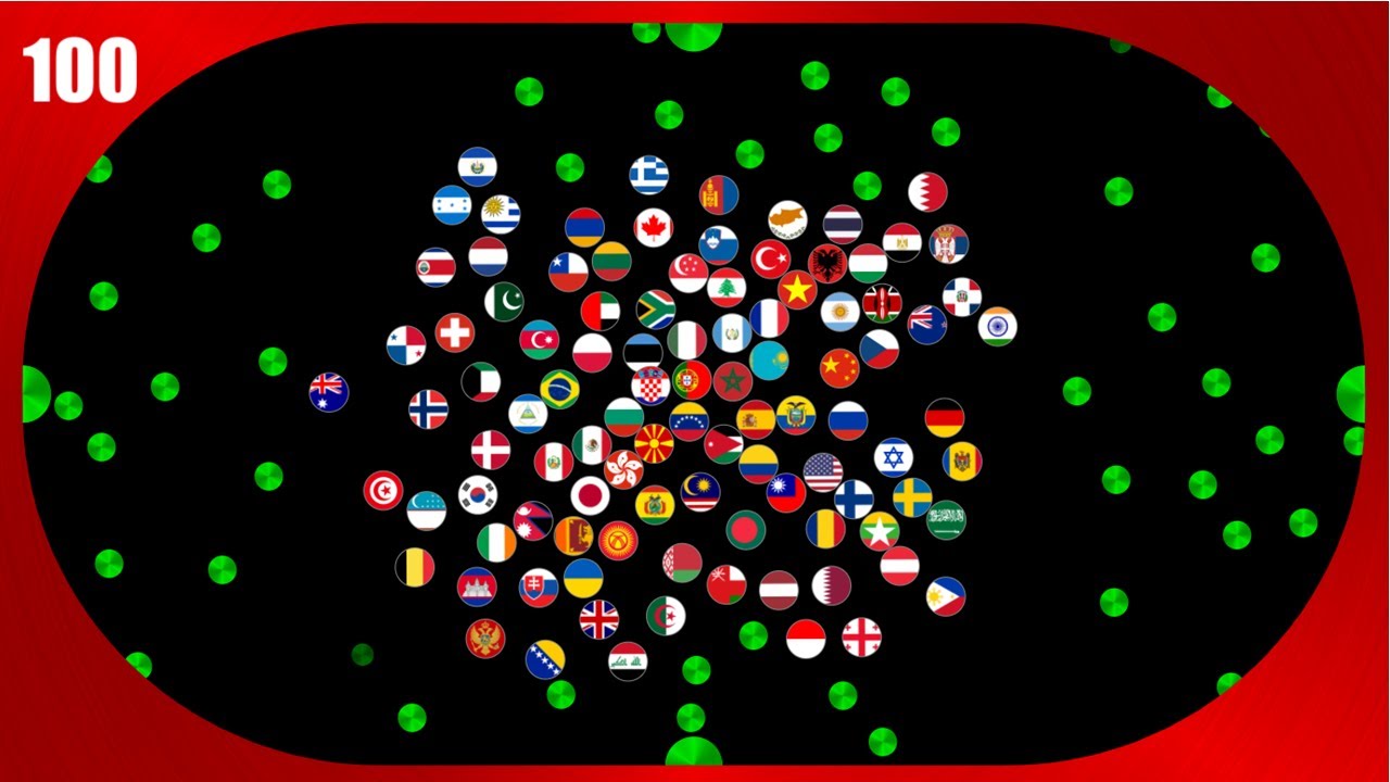 Don't Touch the Red (3 versions) | 100 Countries Marble Race