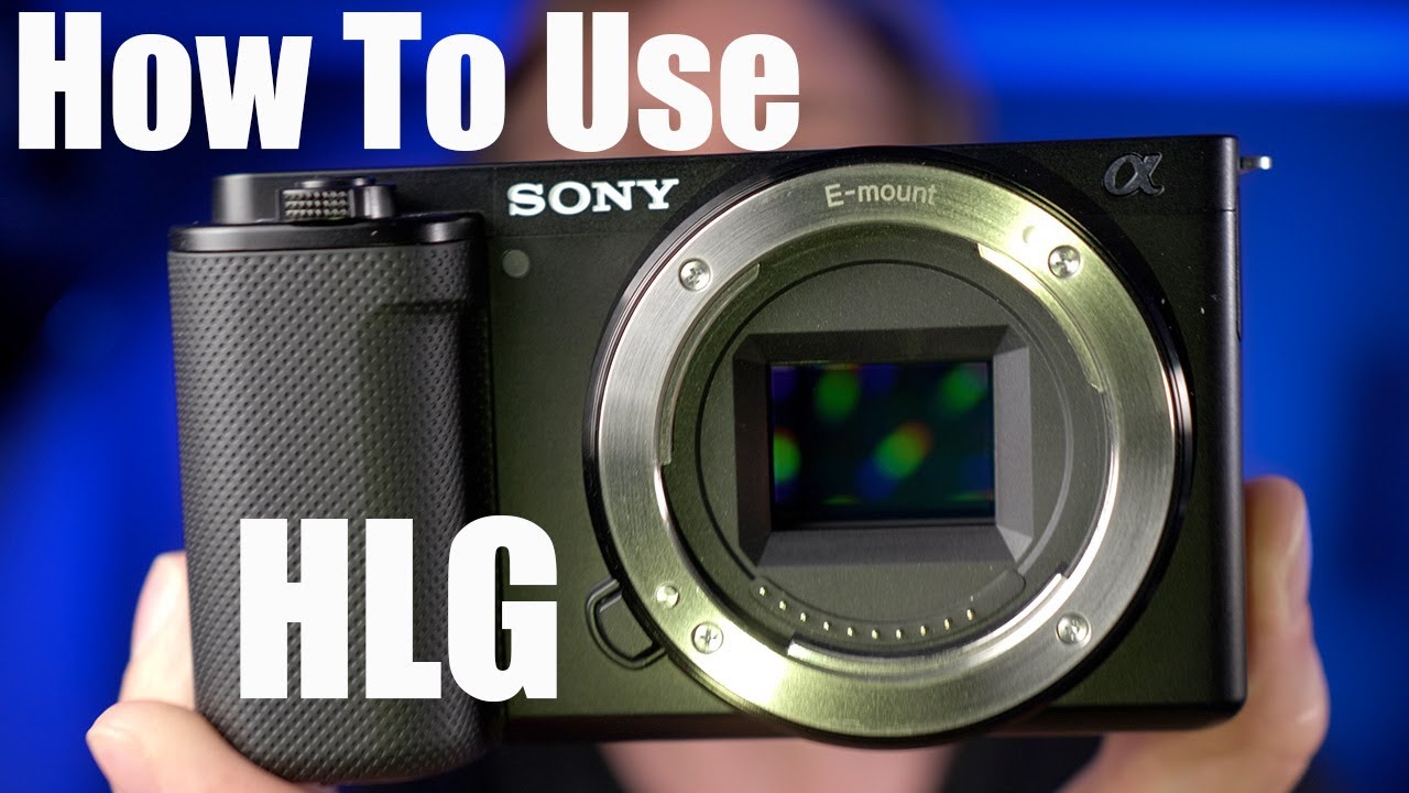 How To Use And Color Correct HLG3 Footage - Sony ZV-E10 FREE LUT!!