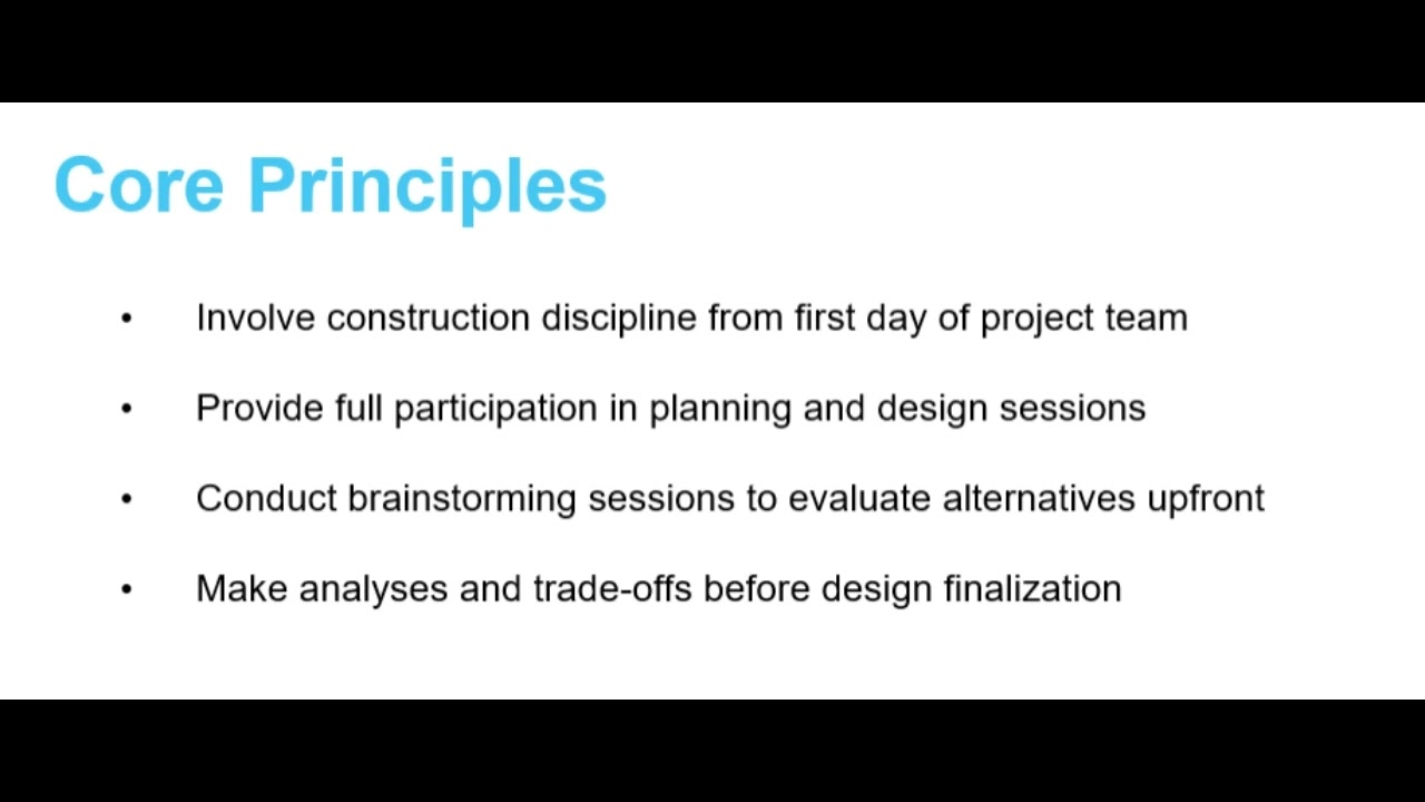 Constructability Analysis   PA&SM 1