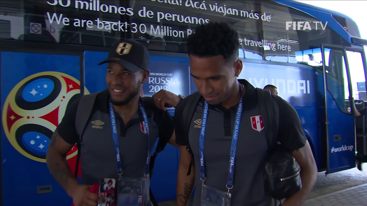 PERU ARRIVE - MATCH 6 @ 2018 FIFA World Cup&trade;