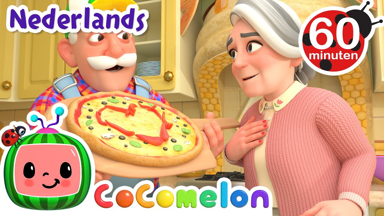 Pizzalied | CoComelon Nederlands - Kinderliedjes