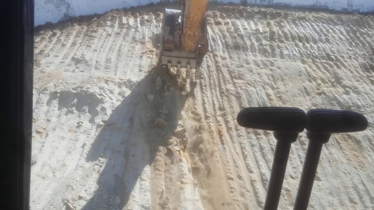 Explicando talud  corte exacto de 50cm a 1m