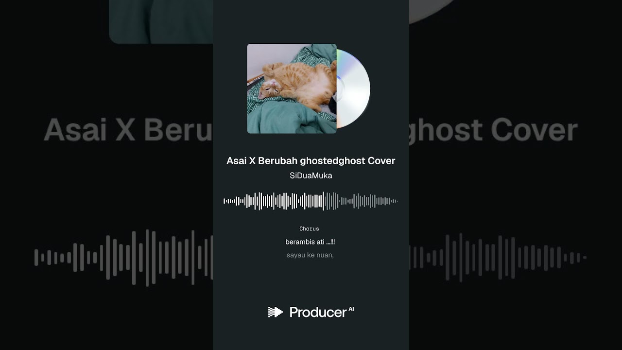 Asai x Berubah @GhostedGhostChannelHSW / cover by SiduaMuka