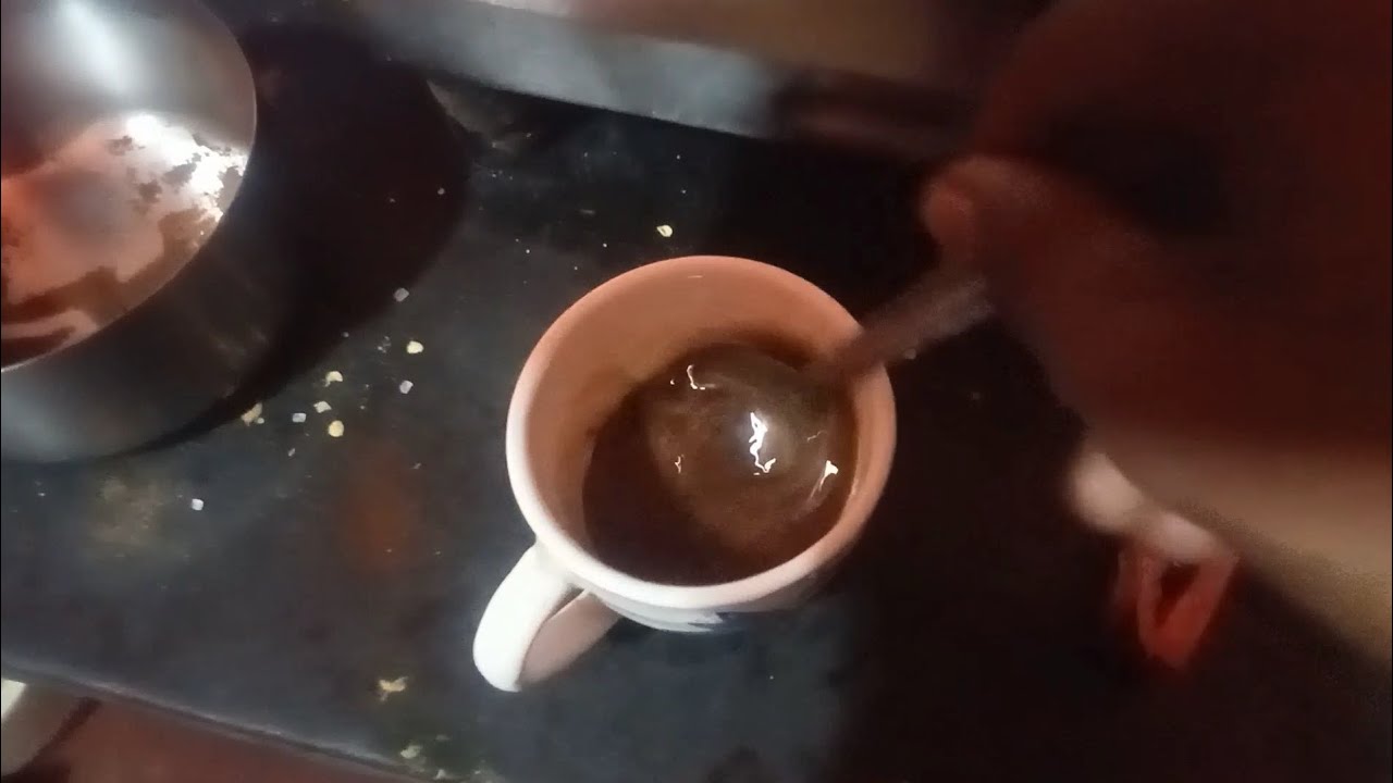 Making fronty coffe