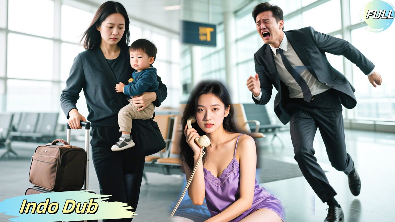 Telepon suami, dengar suara selingkuhan! Istri pergi bawa anak, suami ambruk!