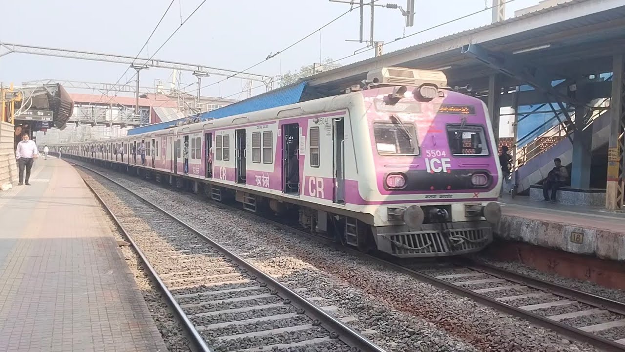 Train videos Indian railways station | Mumbai chatrapati shivaji Maharaj terminus train video 