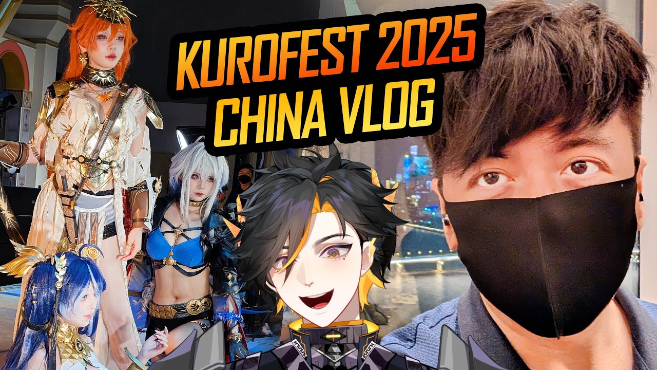 WUWA KUROFEST 2025 and BDAY CHINA VLOG!