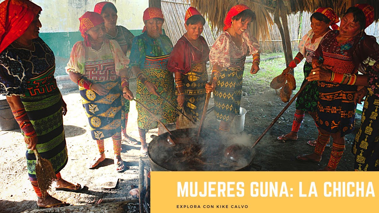 🎥  DESCUBRE Preparación de la CHICHA | 🏝 GUNA YALA 🏝  Guna Yala Panama | San Blas Islands | Kuna