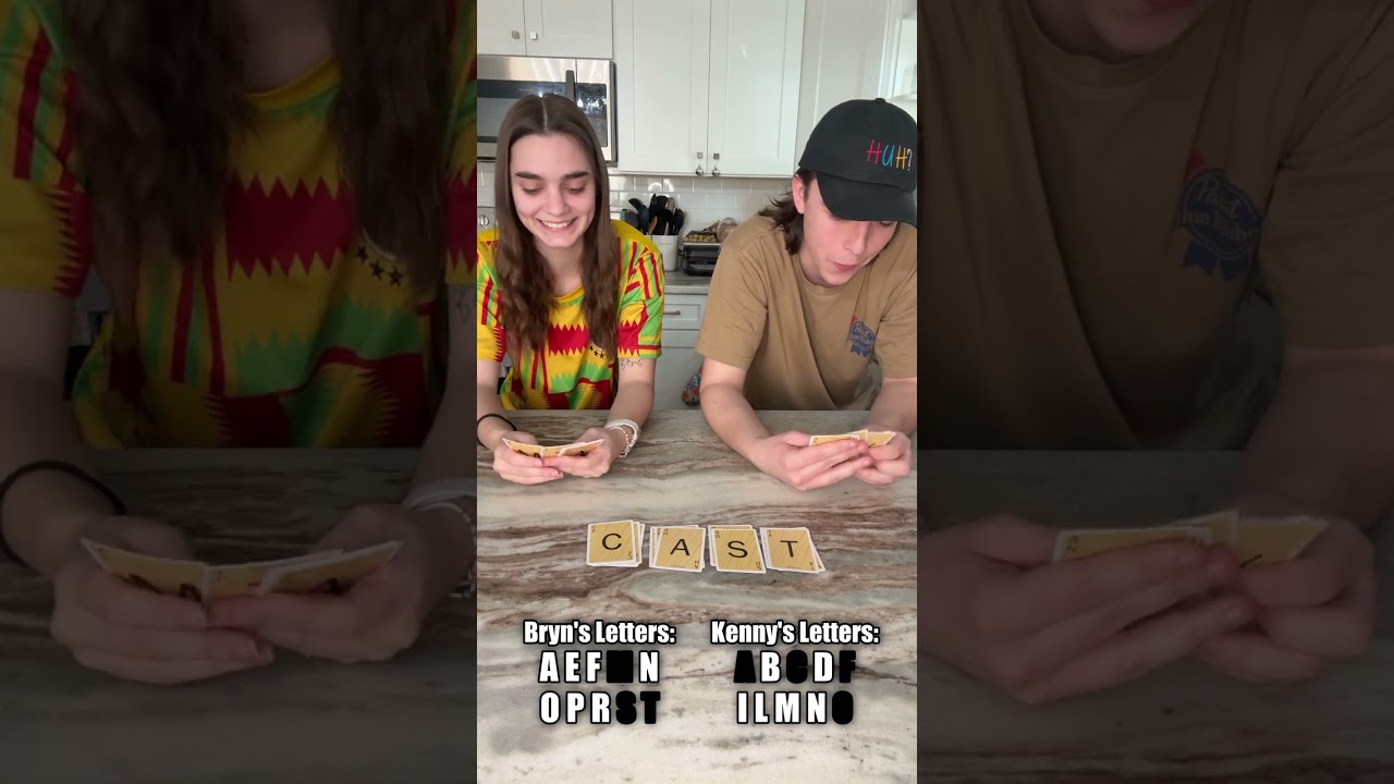 КАКАЯ ИГРА! Настольная игра Scrabble Slam Word Board Game Challenge!