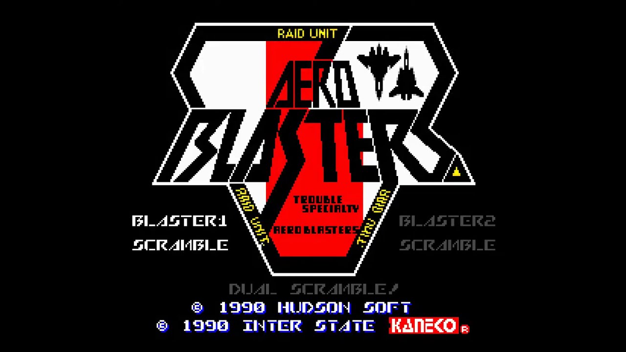 PC Engine Longplay [005] Aero Blasters (JP)