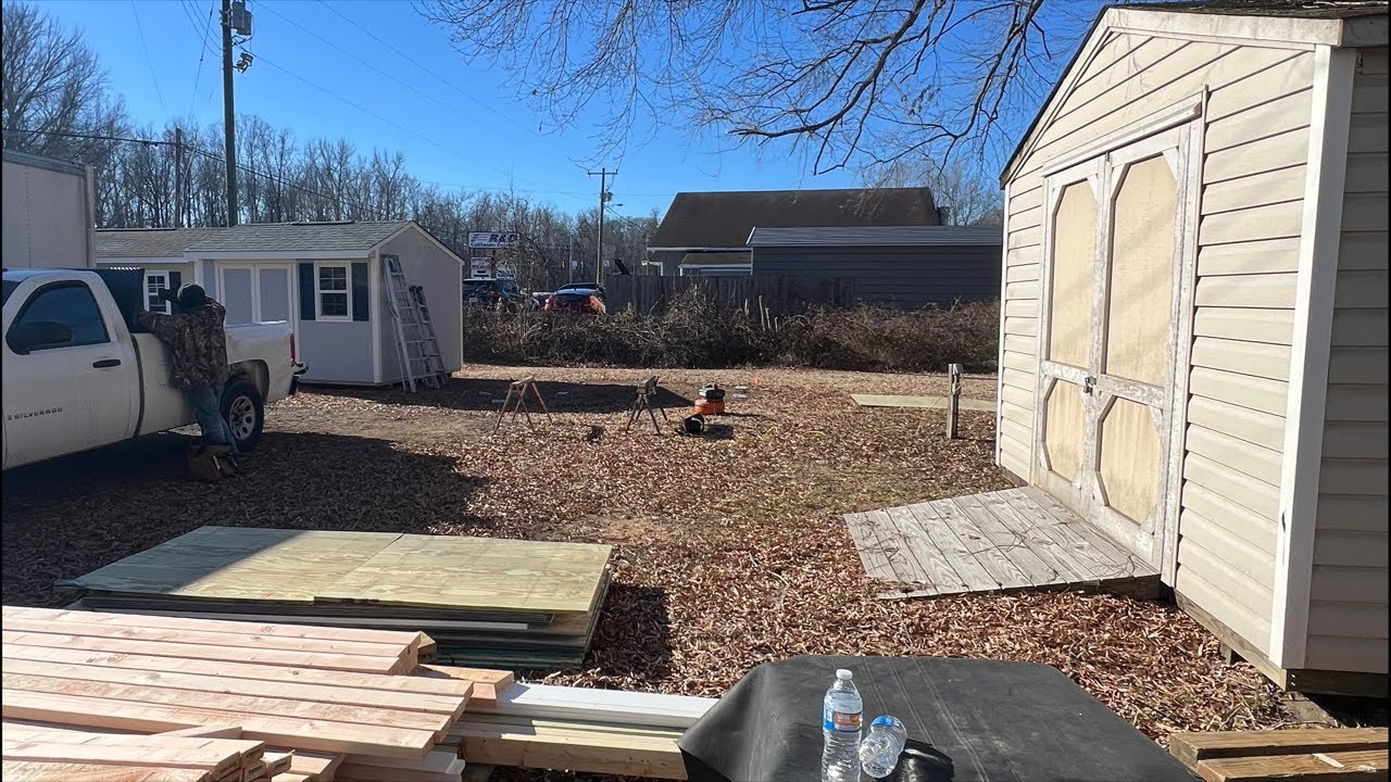 12x8 Ranch Display Shed Build! ☀️Live Now!!