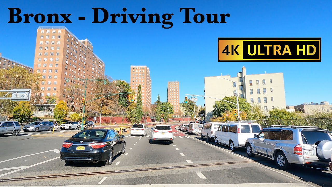 Bronx NYC - 4K Driving Tour