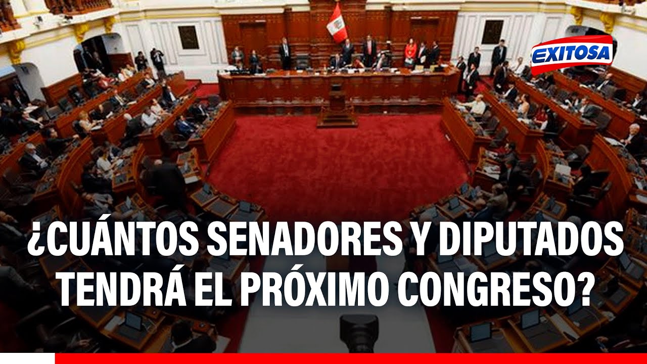 🔴🔵 Elecciones 2026: &iquest;Cu&aacute;ntos senadores y diputados tendr&aacute; el pr&oacute;ximo Congreso?