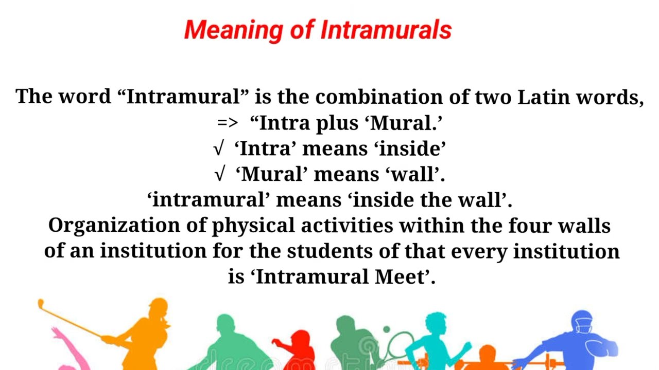 INTRAMURAL COMPETITION (ENGLISH )