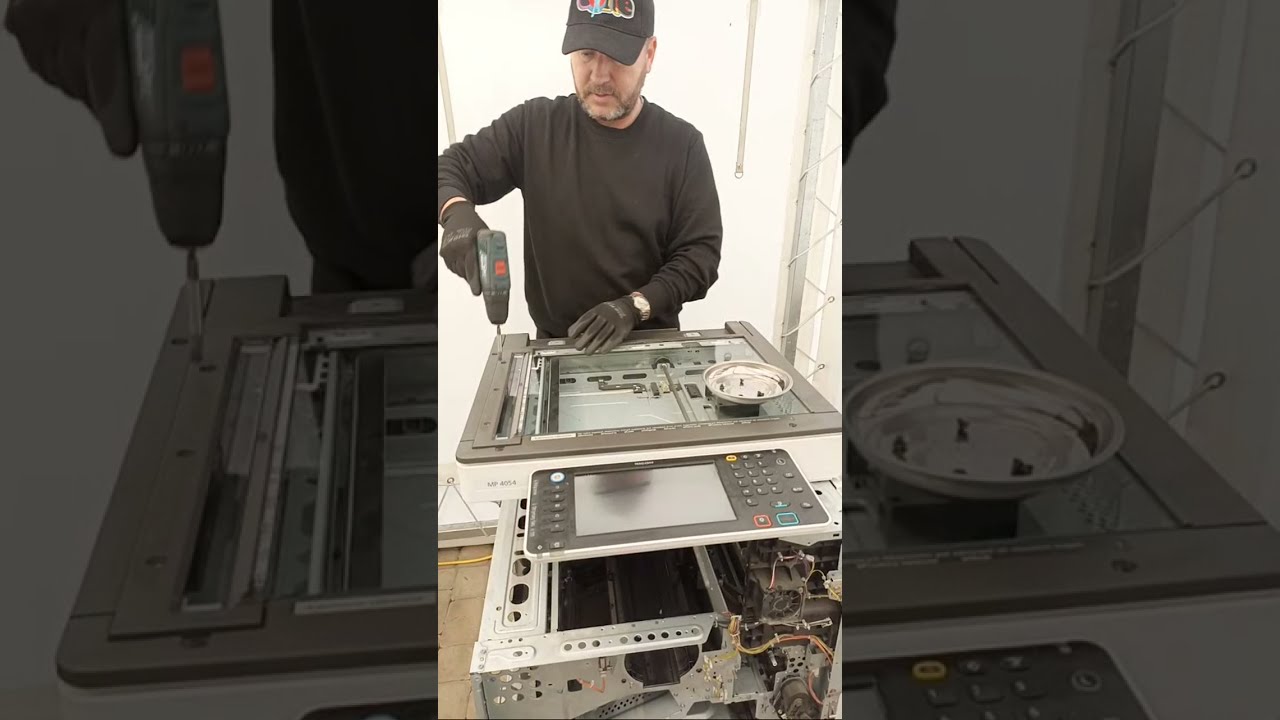 Ricoh konserwacja kopiarki MP2554 MP2555 MP3054 MP3055 MP3554 MP3555 MP4054 MP4055 MP5054 skaner