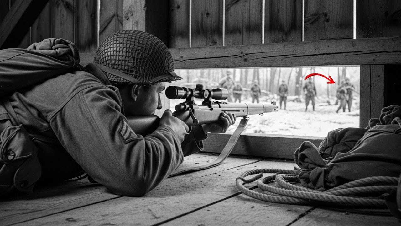 They Banned His 'Cattle Shed Sniper Slit' — Until It Dropped 9 Germans in 6 Minutes