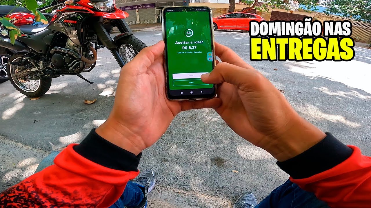IFOOD ENTREGADOR  PRIMEIRA VEZ QUE ISSO ACONTECE , DOMINGO DE ENTREGAS