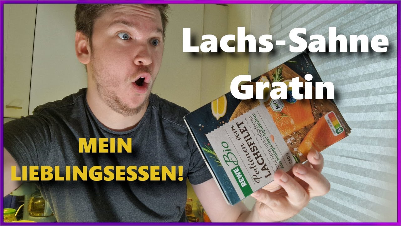 Mein LIEBLINGSESSEN | Lachs-Sahne Gratin ~ selber machen | Flunderian