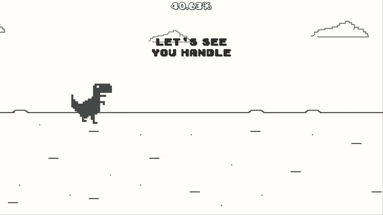 [4K 60fps] Dinosaur Dash by CapnColbyCube (2 Coins)