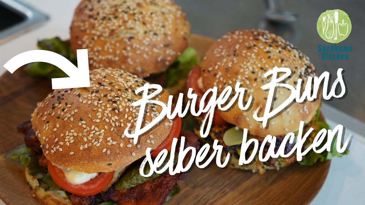 Burger Bun Selber Machen   so einfach geht´s und das vegan