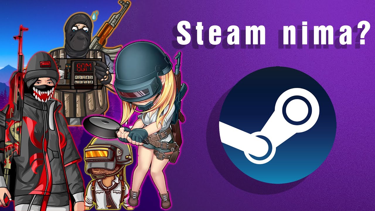 STEAM NIMA ? Steam yuklab olamiz va akkaunt ochamiz!