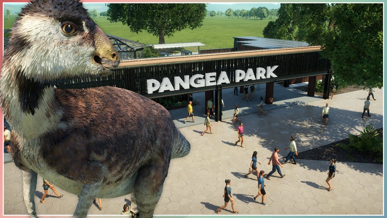 Welcome To Pangea Park! | Prehistoric Kingdom | Speed Build