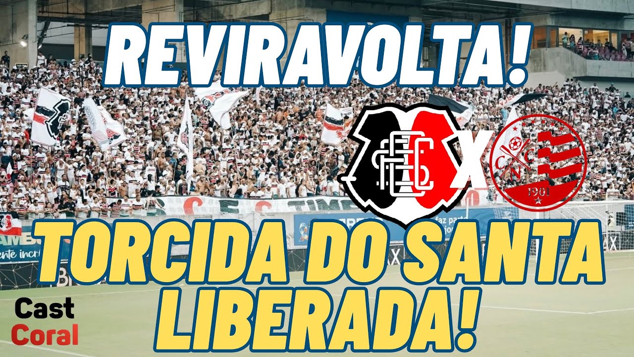 🚨JOGO NA ARENA DE PERNAMBUCO E LIBERADO PARA A TORCIDA DO SANTA CRUZ! #santacruz #castcoral 