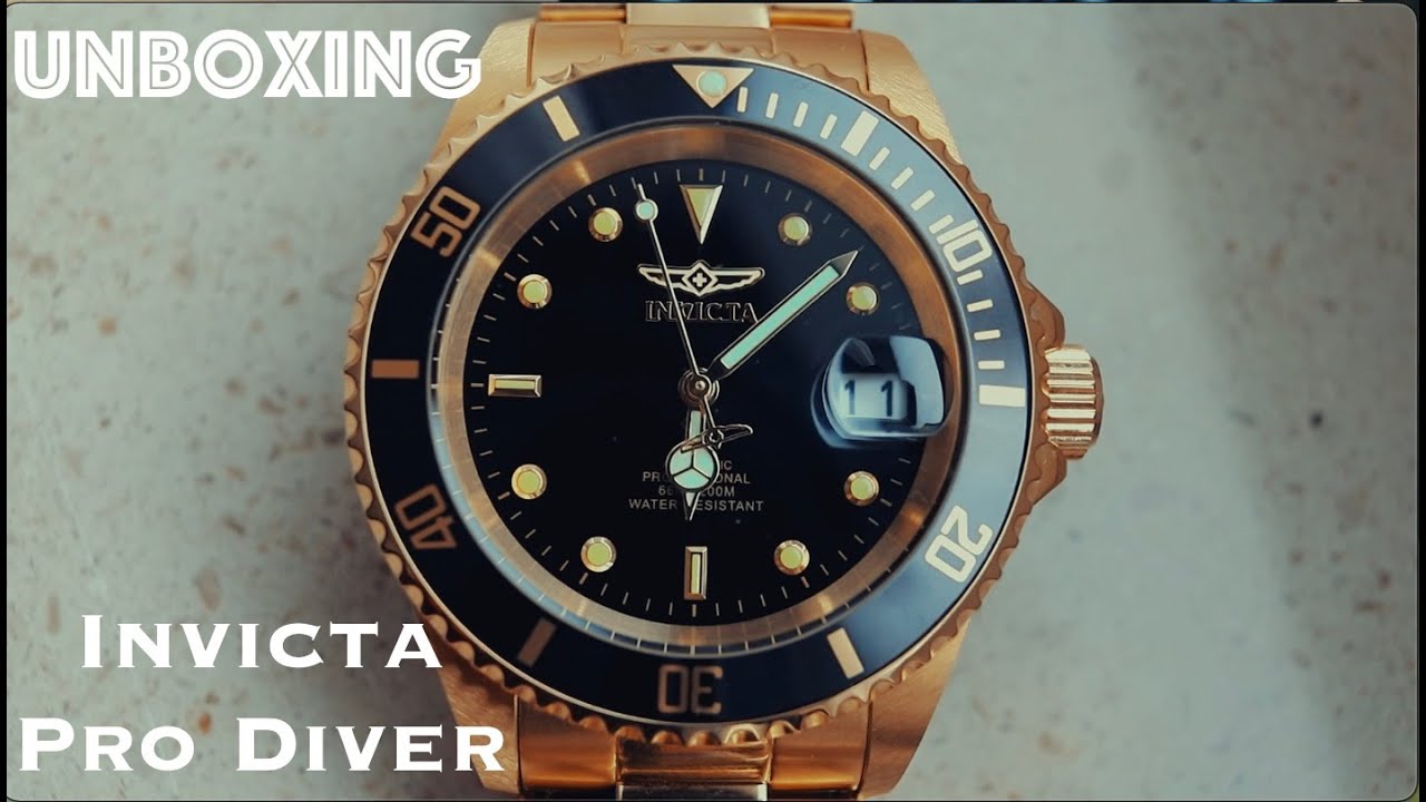 Enjoy the watch | Invicta Pro Diver 8929 GOLD
