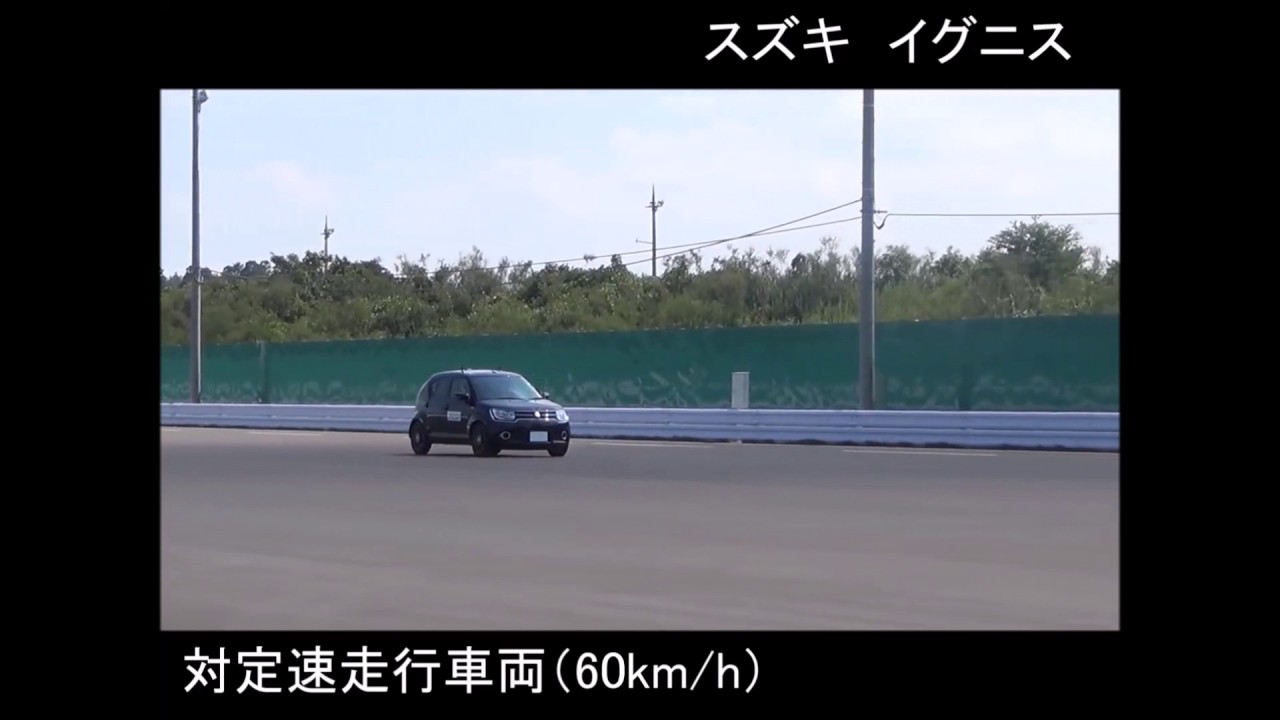 2017 Suzuki IGNIS -Autonomous Emergency Braking -AEB Test