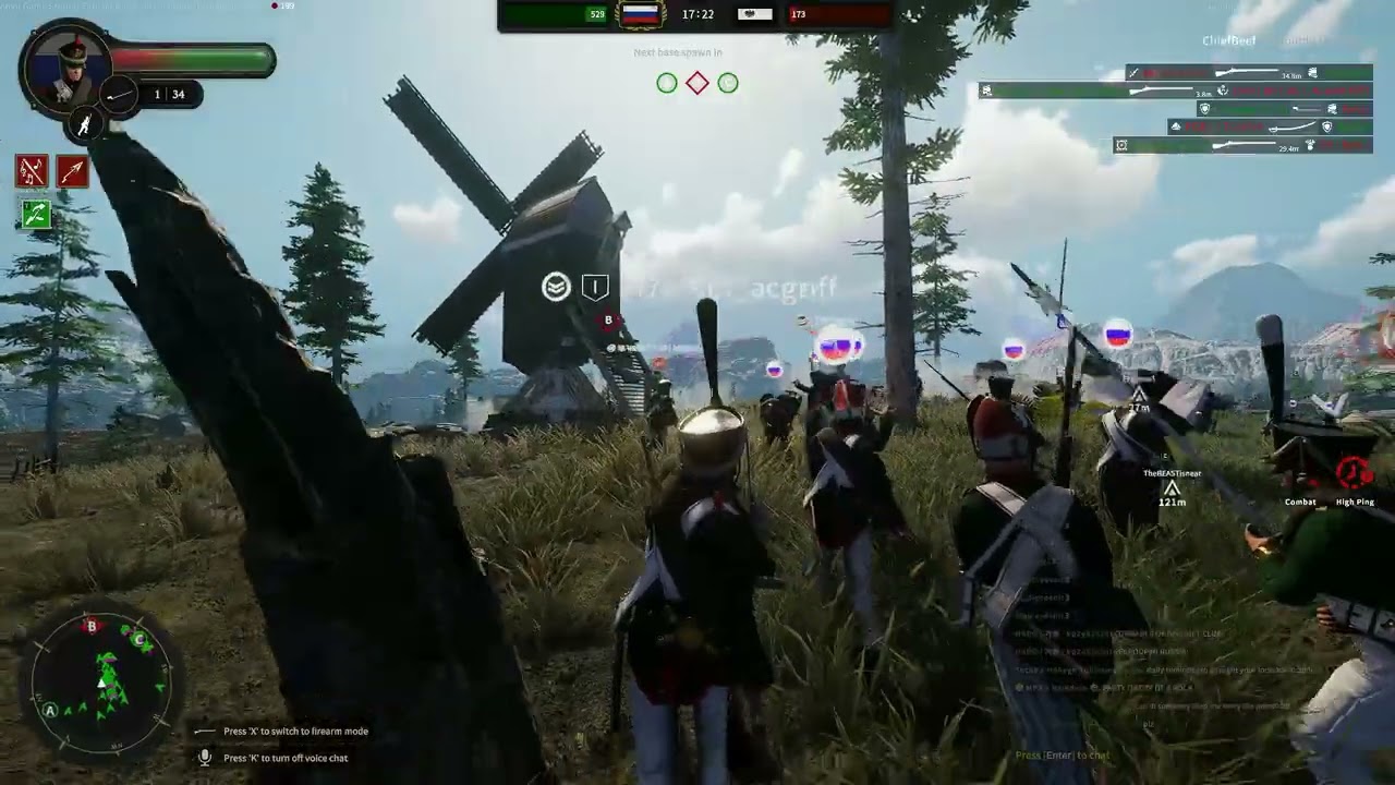 Successful bayonet charge in Holdfast