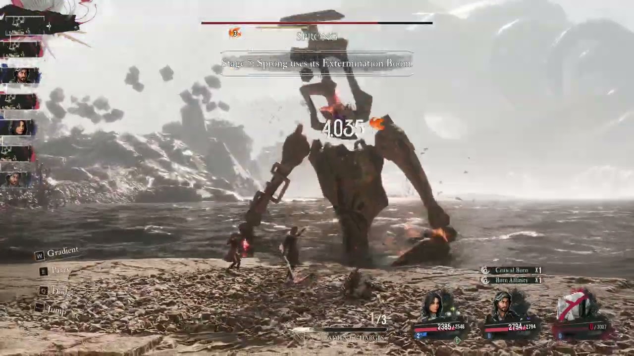 Clair Obscur: Expedition 33 - Sprong Boss Fight [WAY TO UNDERLEVELED]