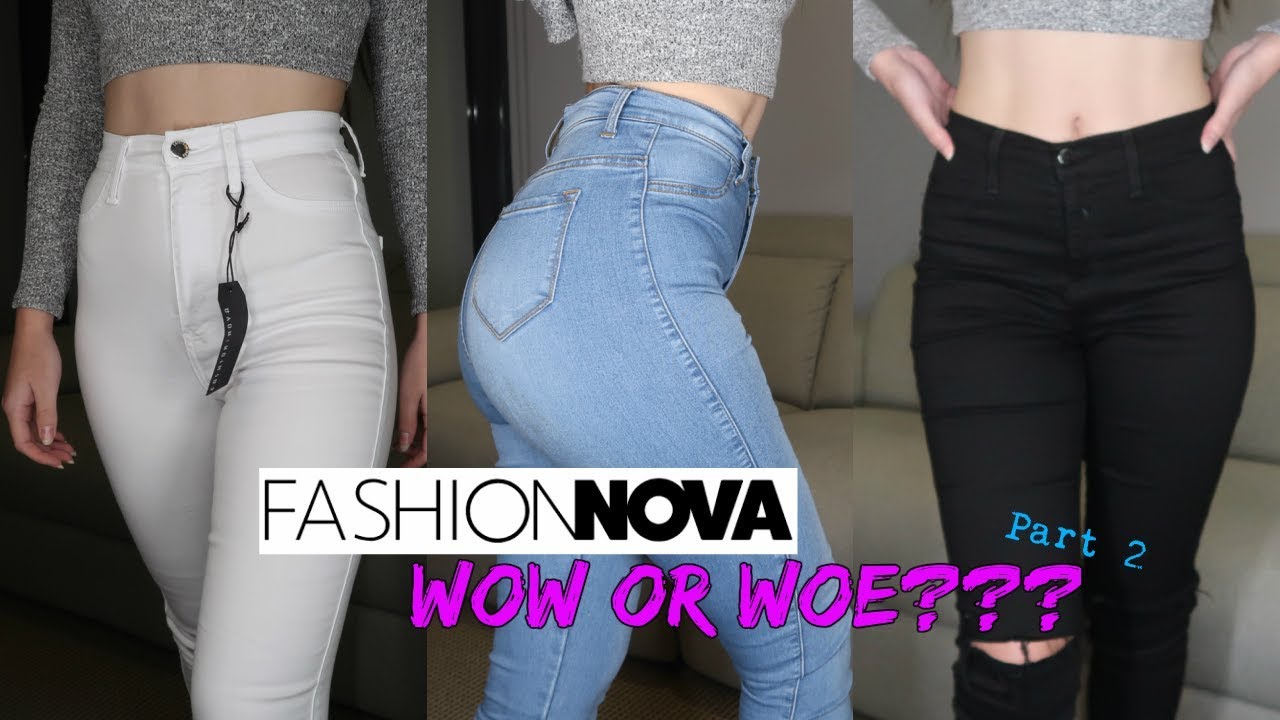 What Fashion Nova jeans are REALLY like + haul PART 2