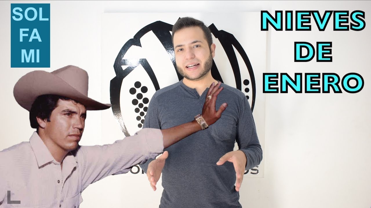 Nieves De Enero. Tutorial Para Acordeón de Sol, Fa y Mi