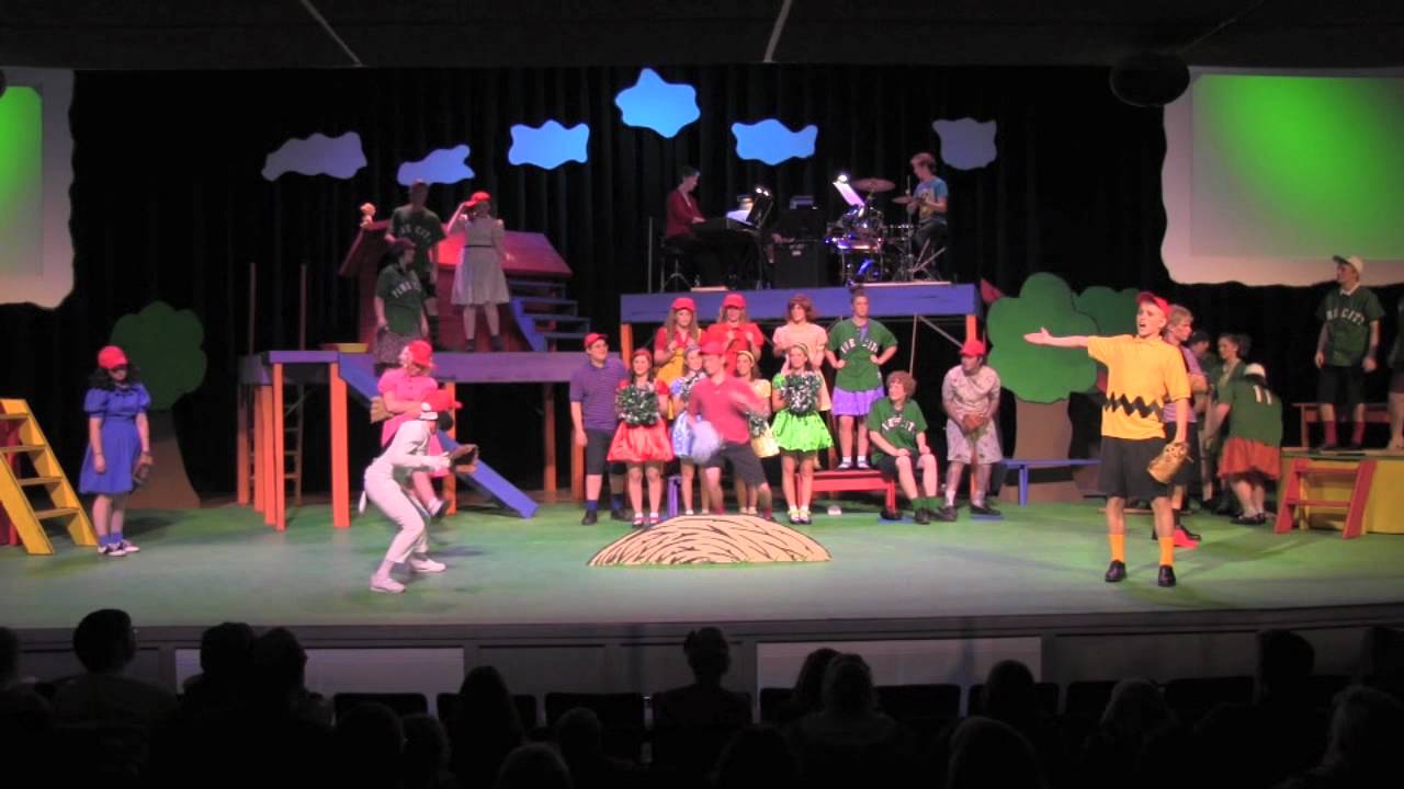 T-E-A-M - The Baseball Game - You're A Good Man, Charlie Brown - Pine City High School