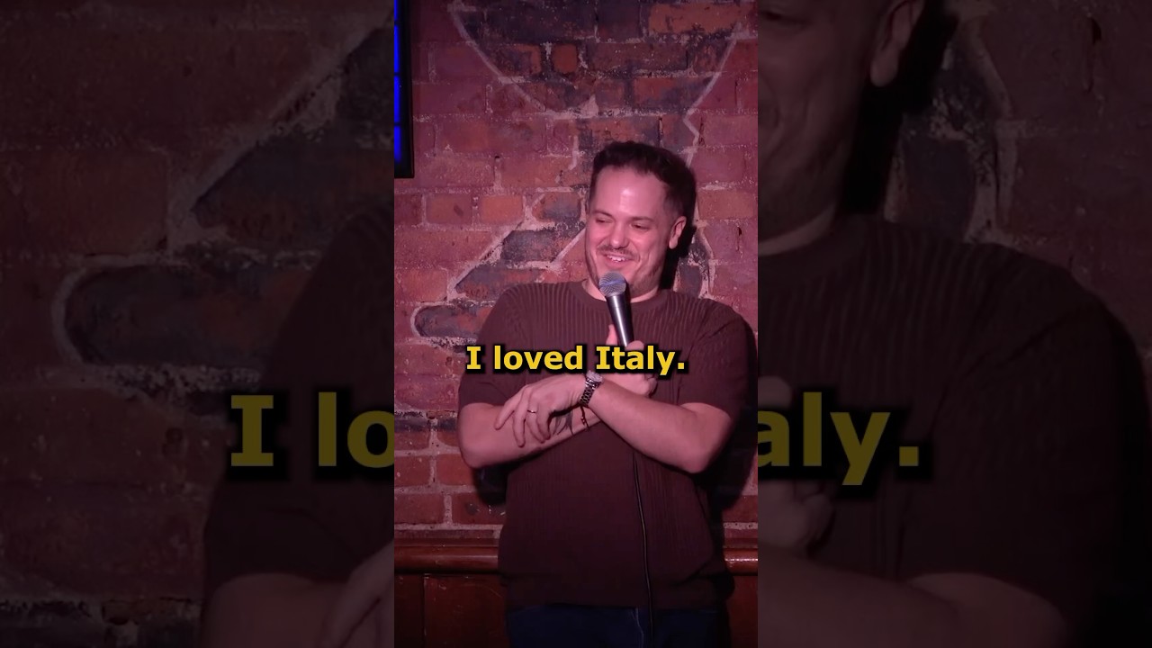 Italy Pt. 2 #funny #jokes #crowdwork #standupcomedy #comedy #italy