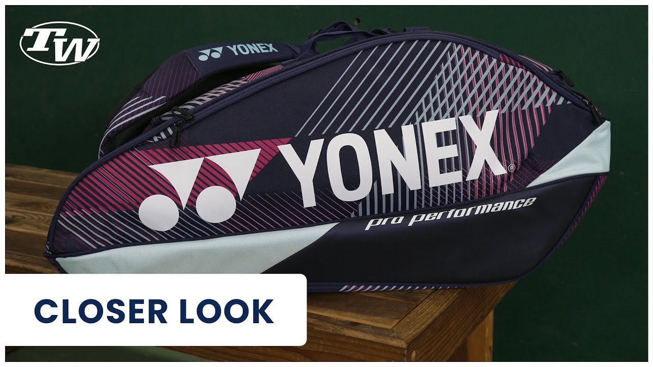 A closer look at the Yonex Pro 9 Pack Racquet Tennis Bag (new for '24 in various colors)!