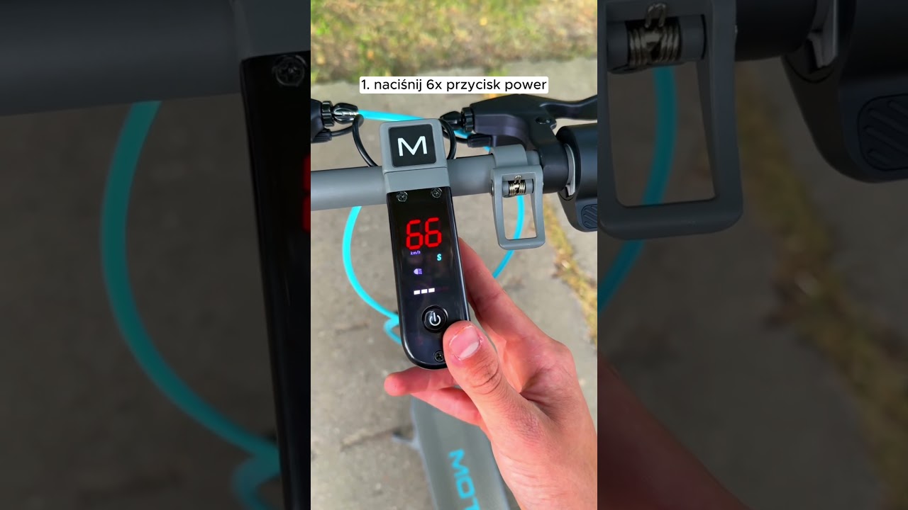 Jak odblokować hulajnogę Motus Scooty 10 plus