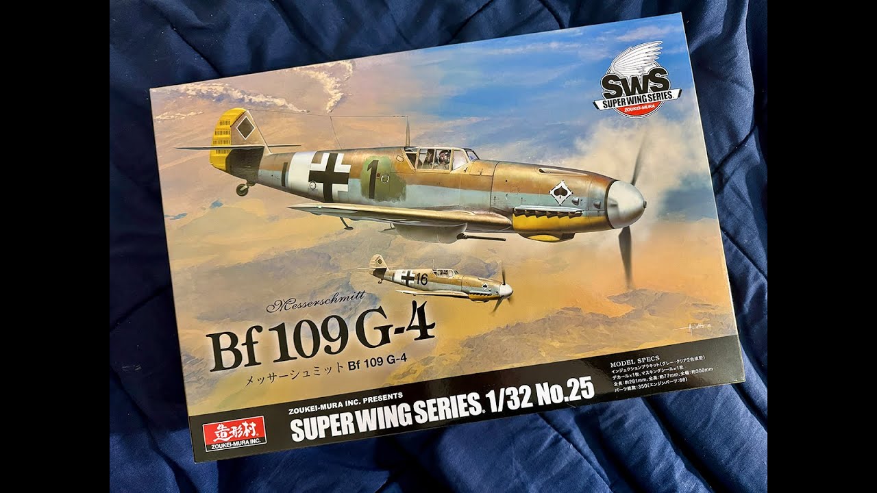Zoukei-Mura Bf109 G 4 New Release Oct 2025
