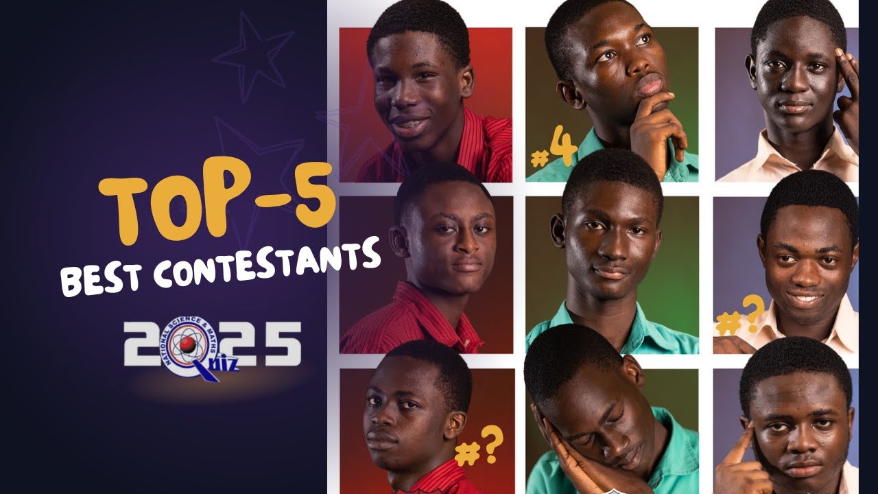 #NSMQ2025 | Пять лучших участников NSMQ 2025