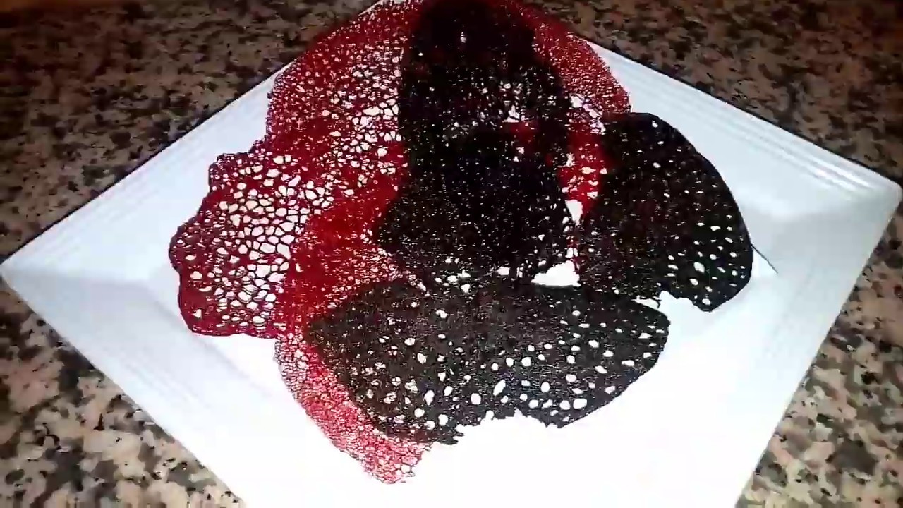 les tuiles اروع ليتويل لتزيين الطرطات والمملحات بمقادير بسيطة  سهل و ناجح من أول تجربة