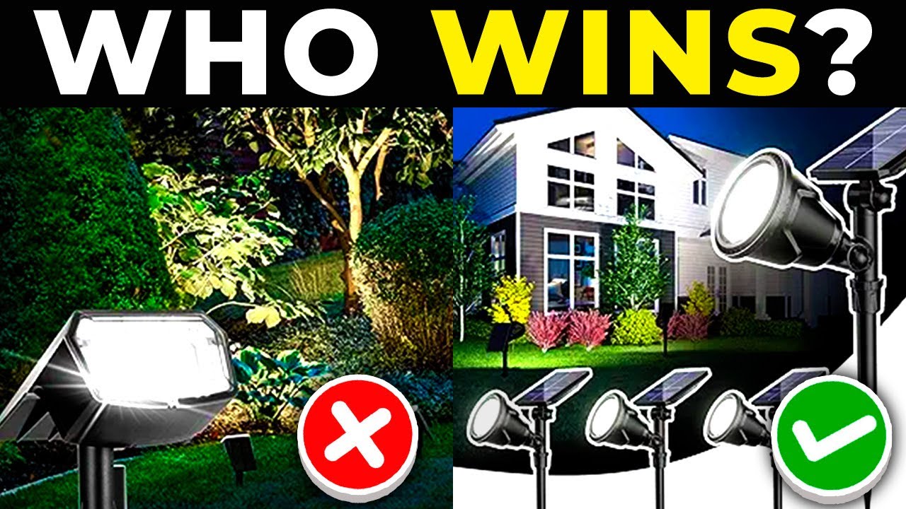 TOP 5 BEST SOLAR SPOTLIGHTS 2026 | Best Value SOLAR SPOTLIGHTS on AMAZON