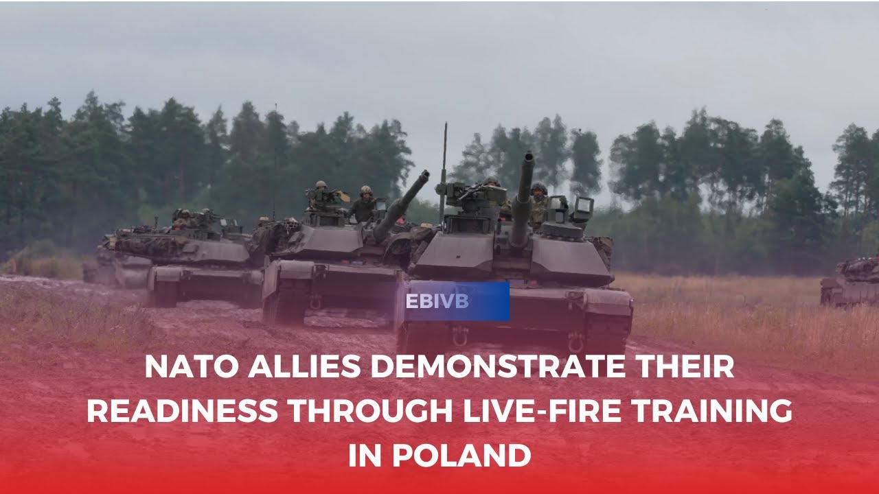 NATO Allies Live-Fire Training in Poland | Tanks, Armour & Readiness 2025