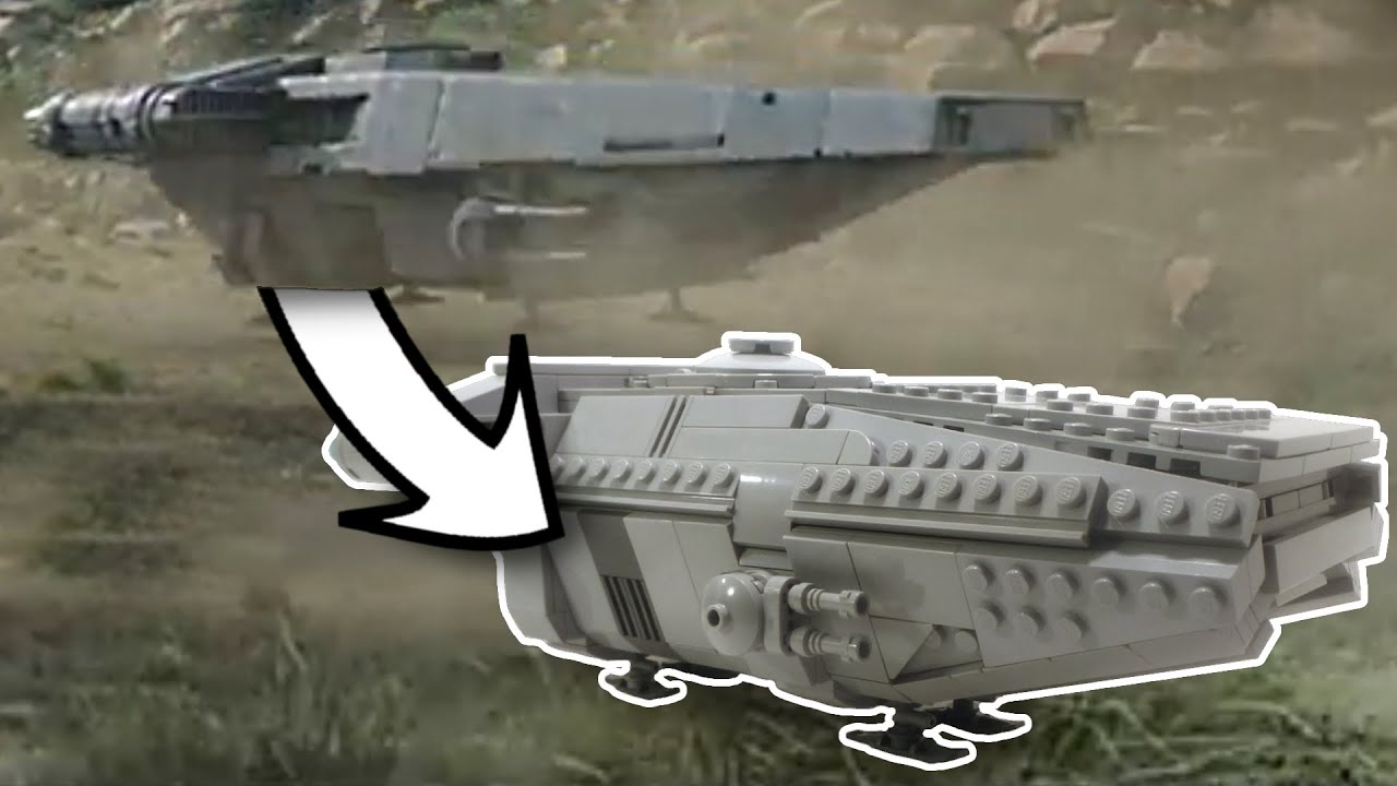 HOW TO BUILD Imperial Troop Carrier | LEGO Star Wars The Mandalorian MOC