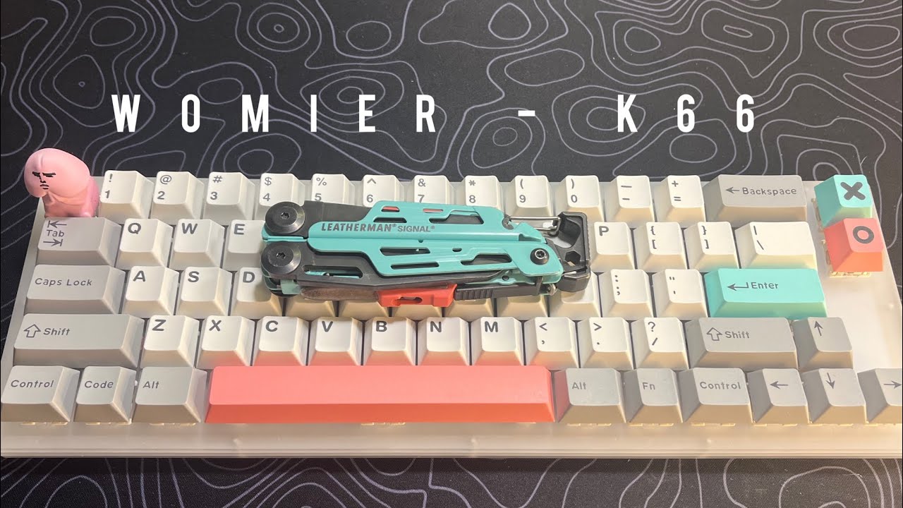Womier K66 60% Mechanical Keyboard Build | ASMR