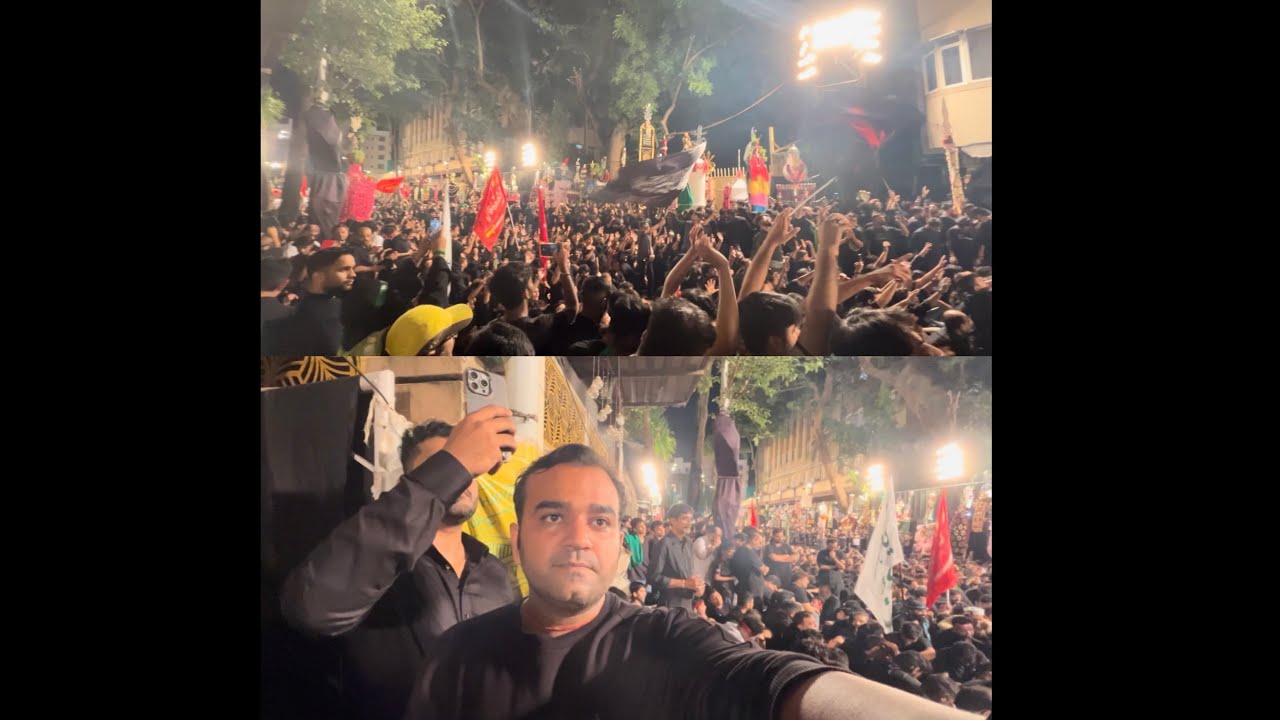 9 Muharram in Mumbai Honda corner🥹#itsfaizanfkvlog06 #9muharam 