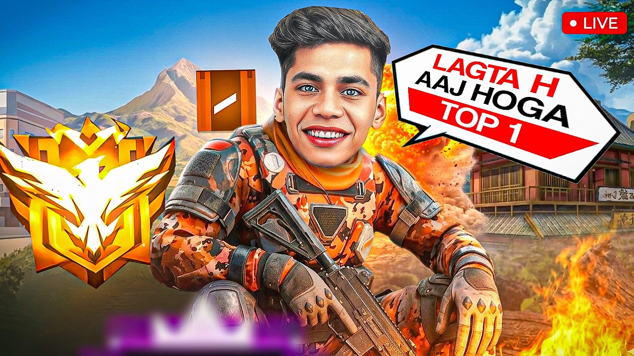 🔴[Live] Region Top 1 Grandmaster Today💀🔥- Free Fire Live - UnGraduate Gamer ! #iQOO15