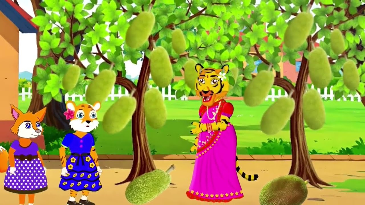 পুকুরে কাঁঠাল চাষ |Pukure Jadur Kathal Chash | Bangla Rupkothar Cartoon | Fox Cartoon | 2D Animation
