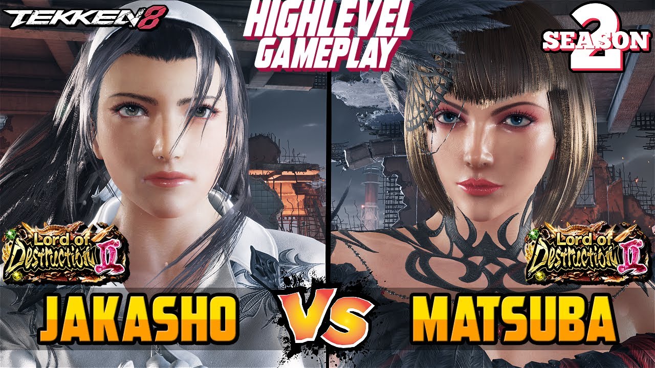 Tekken 8 &ndash; JAKASHO (JUN) vs MATSUBA (Anna) &ndash; T8 (SEASON 2) High Level Gameplay!